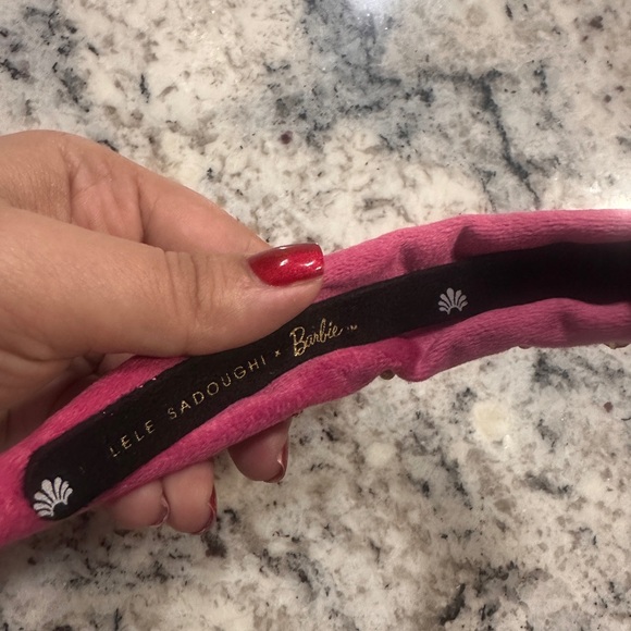 Barbie x Lele Sadoughi knotted headband - Picture 3 of 4